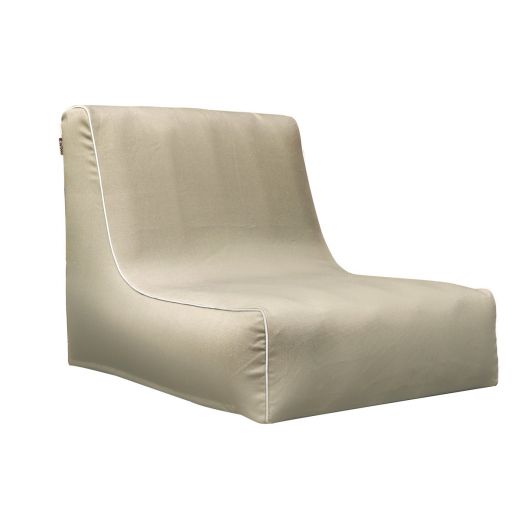 St. Maxime outdoor taupe Sofa gonflable 70 x 90 x 70 cm