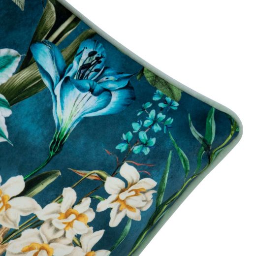 Bray kussen blauw 30x50 cm