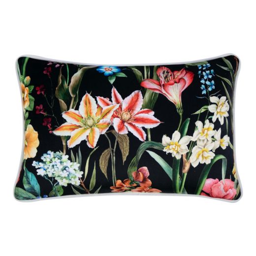 Bray kussen zwart 30x50 cm