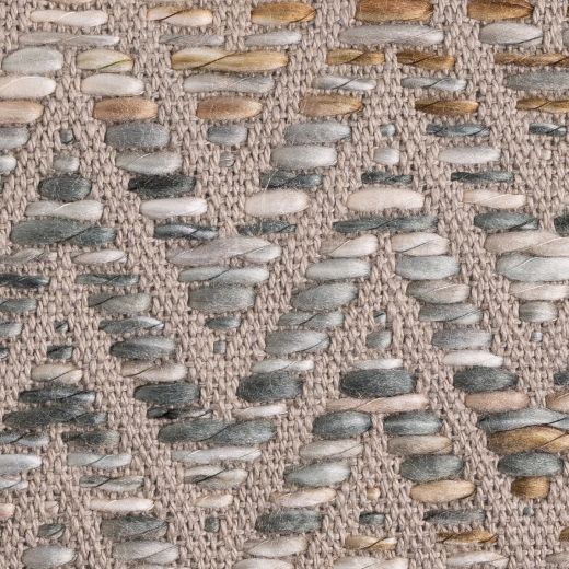 Tye&Dye Acrylic Zigzag kussen groen 30x50cm 