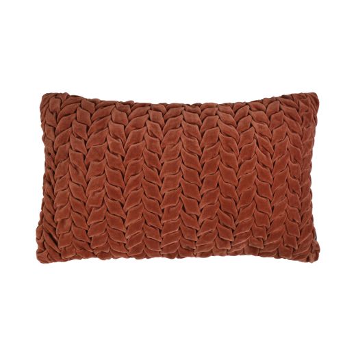 Smock Cushion copper 30x50cm 