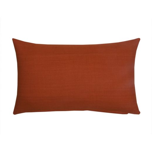 Uneven Stitching Kissen Orange 30x50cm 