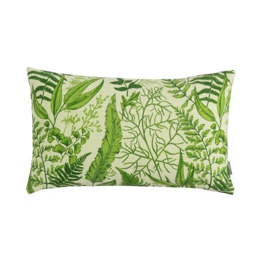 Fern Print Cushion green 30x50cm 