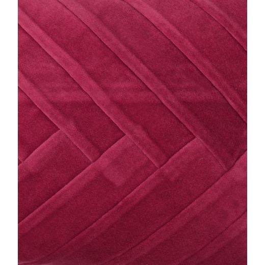 New Folded Kissen magenta 30x50cm 