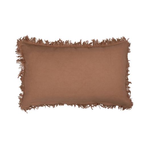 Lioni coussin brun 30x50cm 