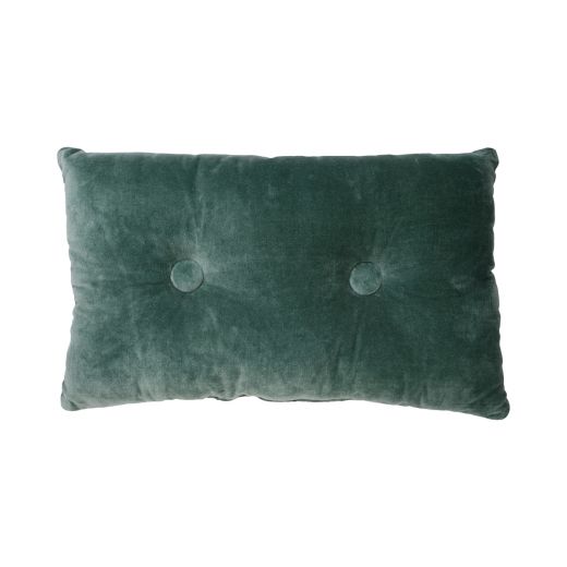 Kyle 2 Buttons Cushion blue green 30x50cm 