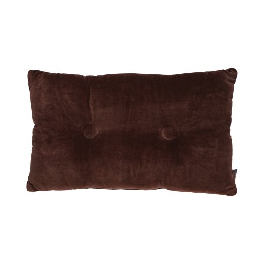 Kyle 2 Buttons Cushion brown 30x50cm 