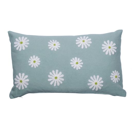 Poppy Cushion blue 30x50cm 