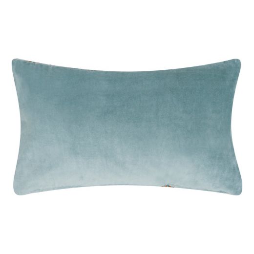 Multi Wool Lead Cushion zwart multi 30x50cm 