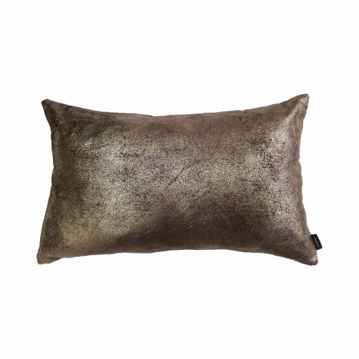 All Over Foil mauve chanmpagne Cushion 30 x 50 cm