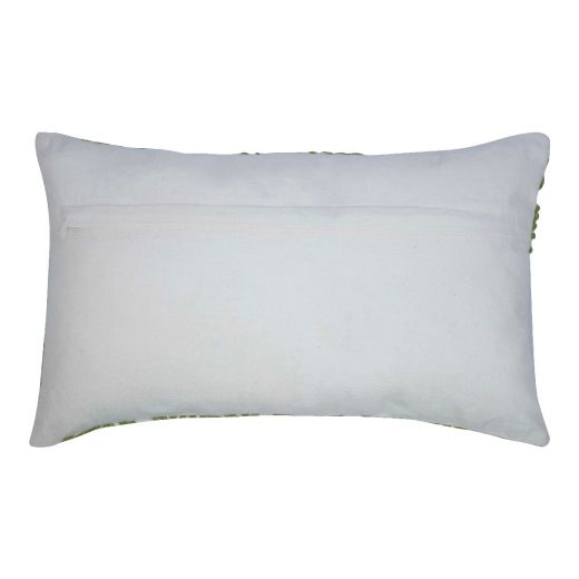 Lilou Cushion leaf green 30x50cm
