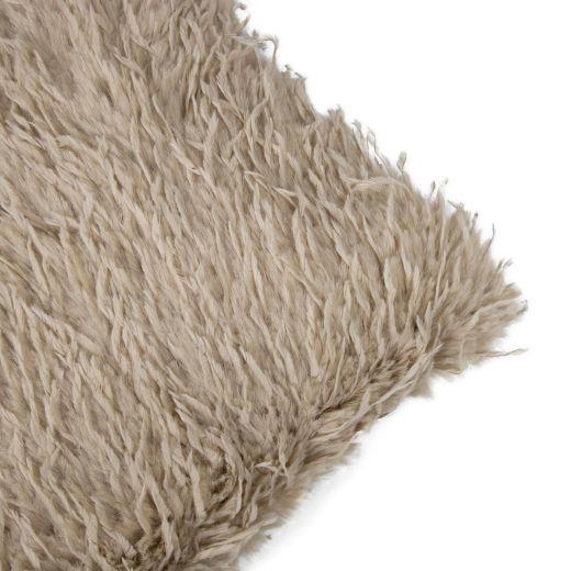 Feather cushion beige 30x50cm