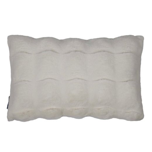 Wave cushion off white 30x50cm