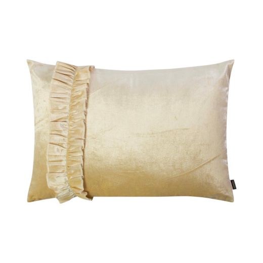 Leonie Cushion light yellow 30x50cm