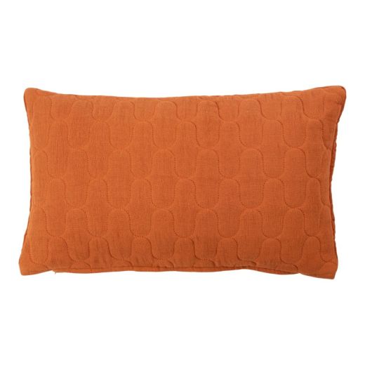 Cushion cheerio muslin orange 30x50cm
