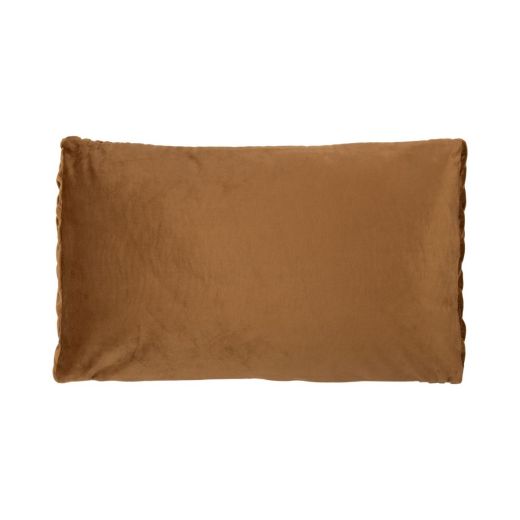 Coussin Mariah brun doré 30x50cm
