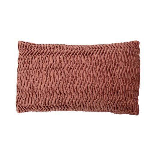 Coussin Mariah rose 30x50cm