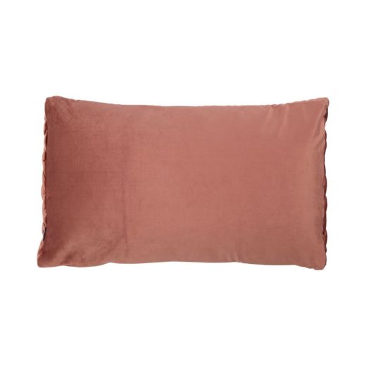 Coussin Mariah rose 30x50cm