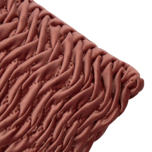 Coussin Mariah rose 30x50cm