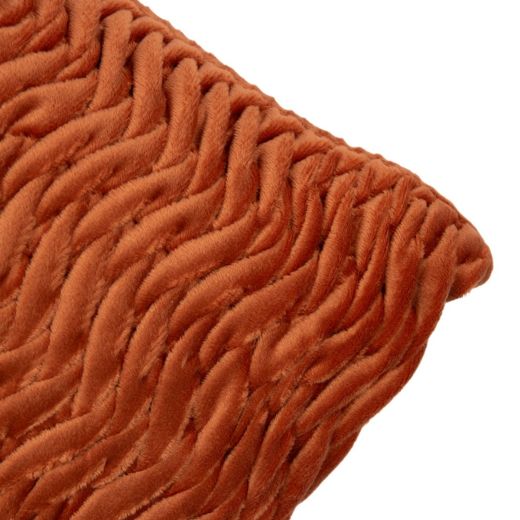 Coussin Mariah orange 30x50cm