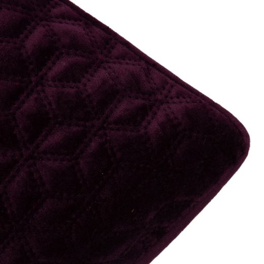 Coussin Ariana violet 30x50cm