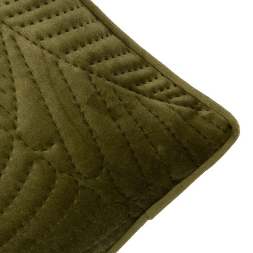 Coussin Keira vert 30x50cm