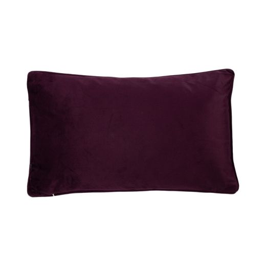 Coussin Carey violet 30x50cm