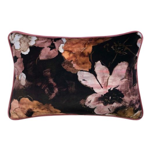 Joka Kissen zwart/roze 30x50 cm