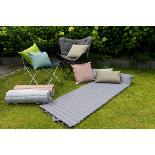 Lennon outdoor kussen taupe 30 x 50 cm