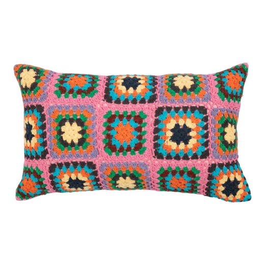Cushion crochet mutli combo 1 30x50cm