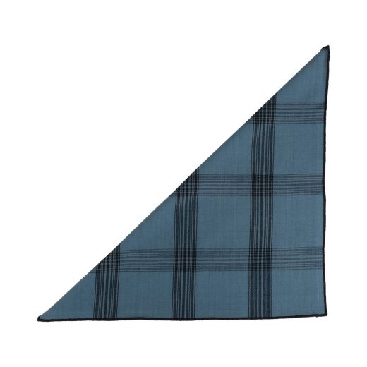 Black Check Serviette mirage Blau 40x40cm (set of 2) 