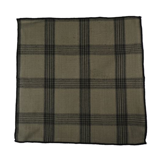 Black Check Serviette de table sauge 40x40cm (set of 2) 