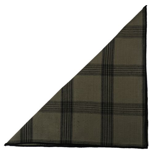 Black Check Serviette sage Grün 40x40cm (set of 2) 