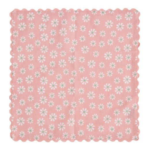 Daisy flowers napkin mix colours 40x40 (set of 3)