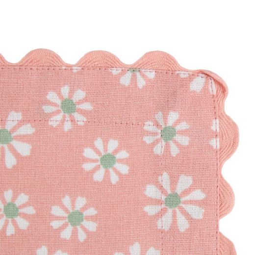 Daisy flowers napkin mix colours 40x40 (set of 3)