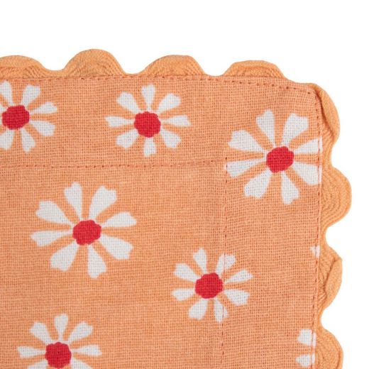 Daisy flowers napkin mix colours 40x40 (set of 3)