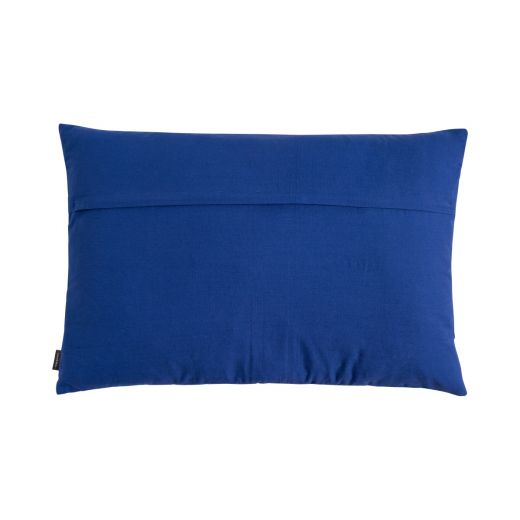 Wide Zigzag Kissen Blau 40x60cm 