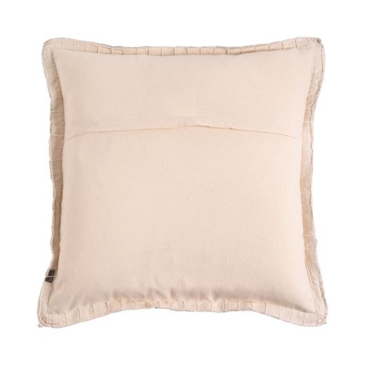 Floral Button Stitching Cushion green 60x60cm 