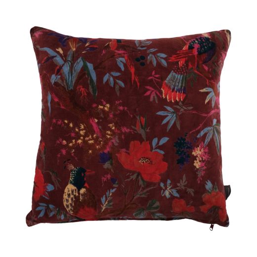 Paradise Kissen rot 60x60cm 