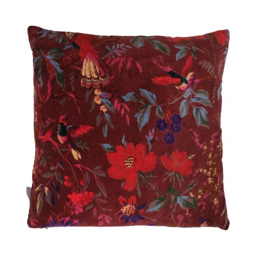 Paradise Kissen rot 60x60cm 
