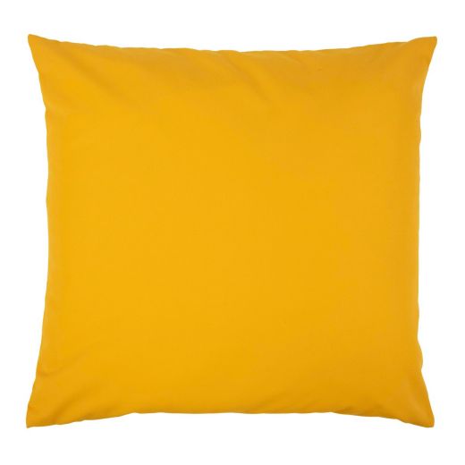 Lef uni buitenkussen geel 60x60cm