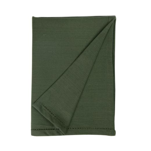 Indi Torchon vert armée 50x70cm (set of 3) 