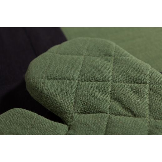 Indi Ofenhandschuh army Grün 18x33cm 