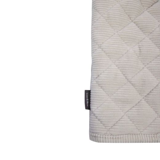 Corduroy Ofenhandschuh Beige 18x33cm