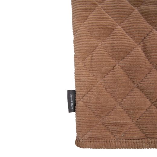 Corduroy Ofenhandschuh Braun 18x33cm
