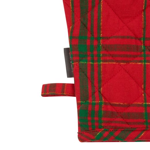 Wonder Christmas Ovenwant goud groen rood 18x33cm 