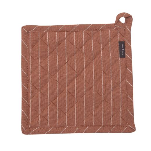 Pinstripe Manique brun café 20x20cm 