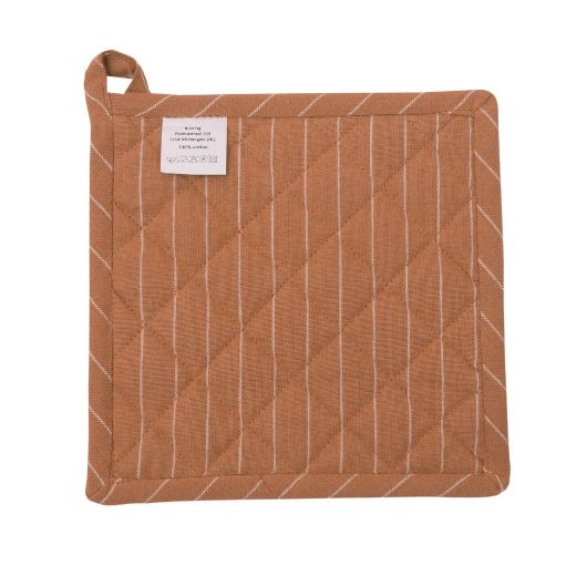 Pinstripe Manique brun café 20x20cm 