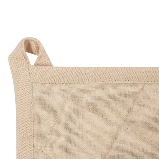 Gina Topflappen Beige rund 20cm 