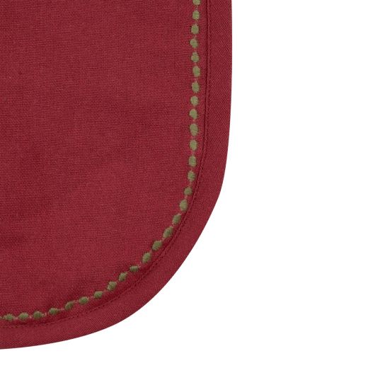 Gina doppelter Ofenhandschuh Rosa 18x85cm 